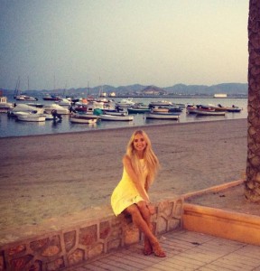 Joanne Lynsdale in Los Alcazares