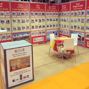 The Your Place in Spain Ltd stand at A Place in the Sun Live