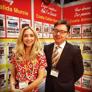 Rob & Joanne on the Stand.