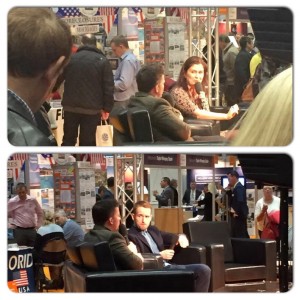 Amanda Lamb & Jonnie Irwin at The Hub